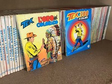 TEX dal n. 201 al 300 Serie Quasi Completa Bonelli Lotto 99 Albi Costola Bianca