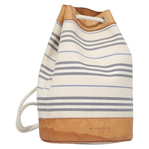 Zaino burberry tela bianco - burberry,