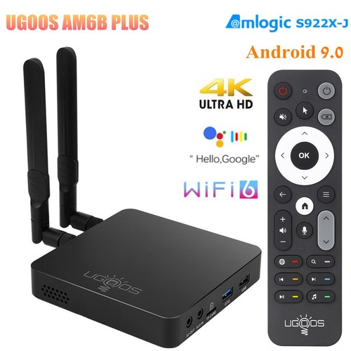 Ugoos am6b plus box amlogic - ugoos, tv