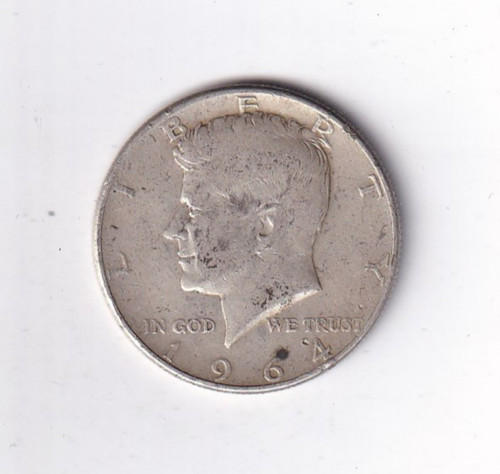 Usa mezzo dollaro 1964 argento - usa,
