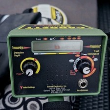 Garret Treasure Ace 300 Metal Detector con bobina e borsa per il trasporto ottime condizioni 