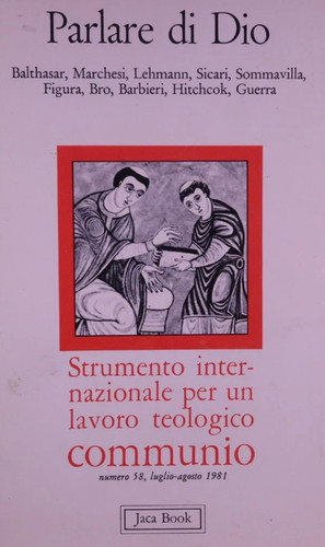 Parlare dio balthasar - parlare,