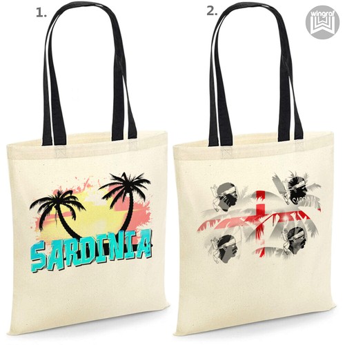 Borsa tote bandiera sardegna - tote,