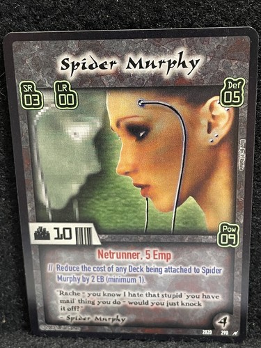 Cyberpunk 2020 ccg raro - cyberpunk,