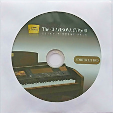 Yamaha CVP500 Clavinova CVP500 Series Entertainment Pack Starter Kit DVD, Nuovo.