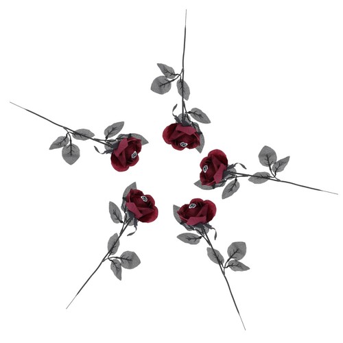 Pcs rose finte fiore - pcs, finto