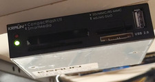 Lettore schede interno Kraun 8100819 3.5" Compact Flash CF SD MMC USB MS/MS-DUO