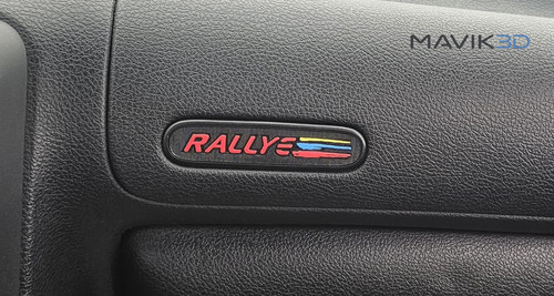 Peugeot 106 rallye - rallye, badge