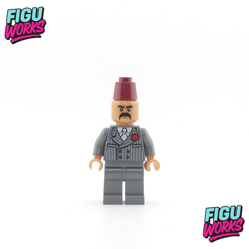 Lego indiana jones - indiana, minifigure