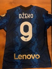Dzeko inter game worn shirt - worn,