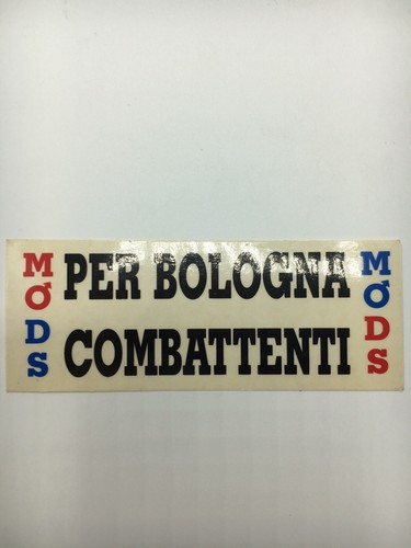 Adesivo mods bologna - mods, per