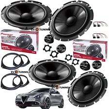 Kit 8 Casse Altoparlanti Pioneer TSG170C Anteriori e Posteriori  Alfa Giulietta