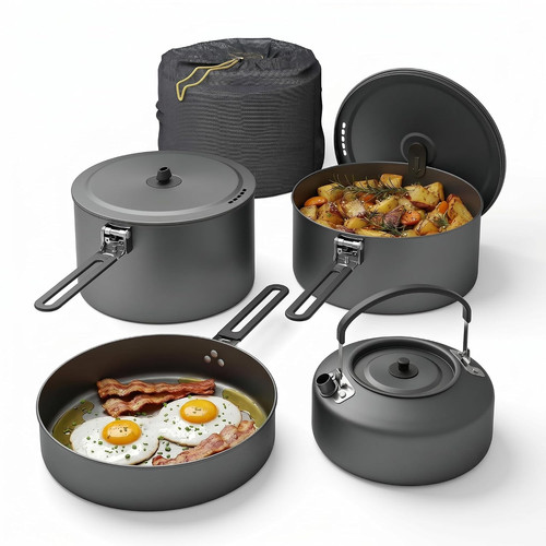 Set pentole campeggio - set, da