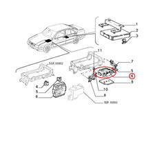 CENTRALINA ELETTRONICA ALZACRISTALLI ELETTRICI FIAT TIPO ORIGINALE 7773822
