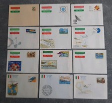 Lotto 12 Aerogrammi Italia