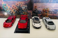 Set di 4 mini auto supercar