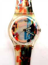 Orologio Swatch Access DIREZIONE SKK102 NUOVO con custodia e documenti 1996 NOS batteria nuova