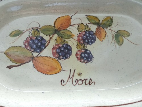 Piatto ovale parete vintage - ovale,
