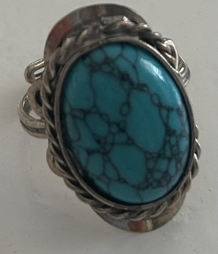 Anello turchese ovale - ✨anello,