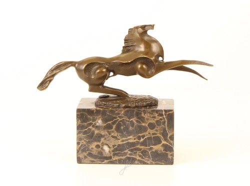 Scultura bronzo astratta - in,