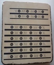 PIETRA LITOGRAFICA DELLA DITTA NIVEA X STAMPARE ETICHETTE della CREMA NIVEA