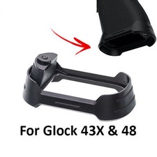 Magwell in alluminio svasato nero per Glock 43X/48 / G43X G48