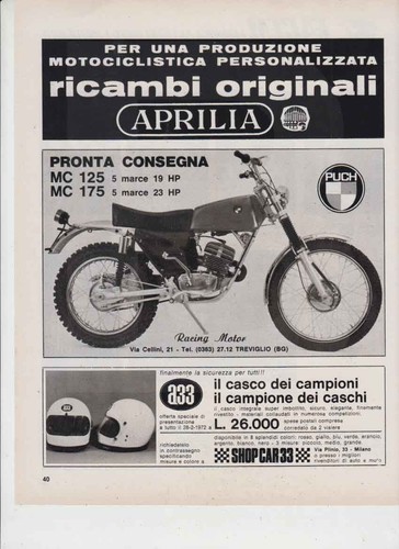 Advertising pubblicità moto - advertising,