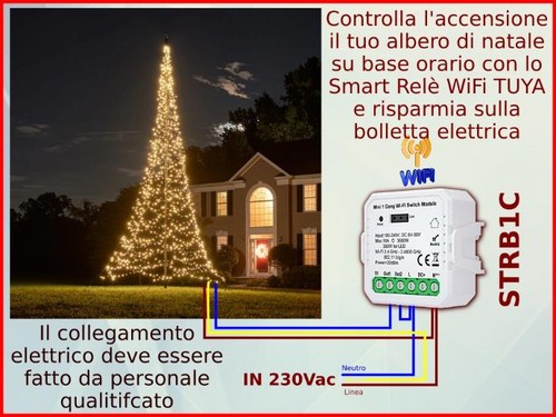 Comando luci dell albero - dell'albero, di