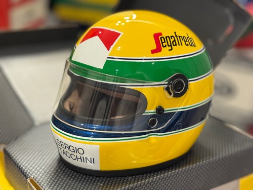 Casco ayrton senna 1984 - casco,
