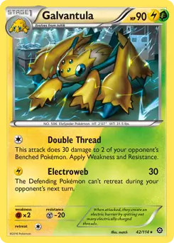 Galvantula 114 pokemon - 42/114,