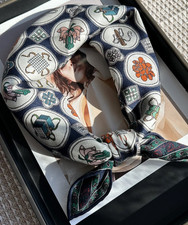 Sciarpa bandana 70% cashmere