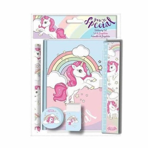 Set cancelleria unicorno - set,