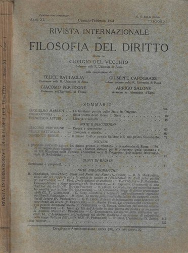Rivista internazionale - internazionale, di