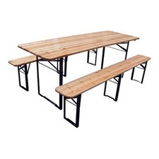 Set Birreria 220x70 Cm Tavolo