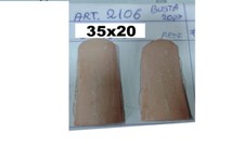 100 tegole 35x20mm coppo