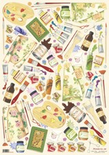 Carta decoupage Colori e