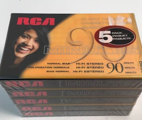 Confezione audiocassette rca - confezione, 5