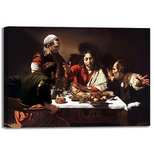 Caravaggio cena in Emmaus