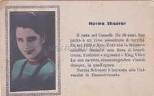 NORMA SHEARER - Attrice, Olio di Ricino Nettuno, Cartolina
