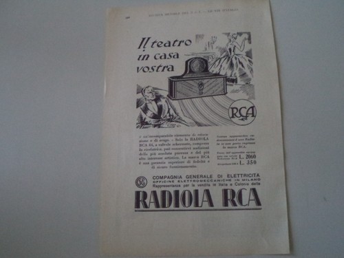 Advertising pubblicità 1930 - advertising,