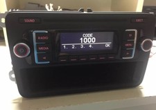 AUTORADIO CD/MP3 VOLKSWAGEN GOLF - GOLF PLUS - POLO - PASSAT - ECC CON CODICE