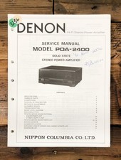 Denon poa 2400 amplificatore - denon, poa-2400