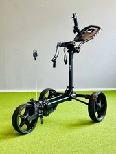 Chiglia Kolibri 3 Ruote Golf Push Trolley Nero, Confezione Piccola