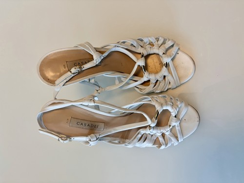 Sandali casadei bianchi con - sandali,