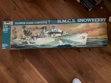 Revell Flower Class Corvette H.M.C.S. Snowberry 1.72 (5061) confezione originale anno 2000