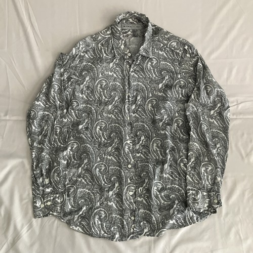 Etro mens medium gray - medium, paisley