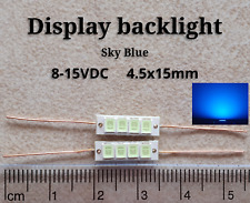 2x NAD 701, 705, 712, 5420, 5425, 402 Display Retroilluminazione Lampade LED 15V 4,5x15mm