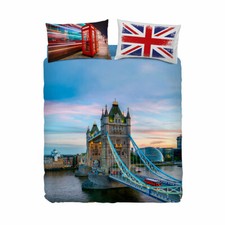 Completo copripiumino Ukflag