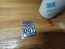 Casco BMW SYSTEM 7 EVO CARBON DOT decalcomanie vinile adesivi adesivi