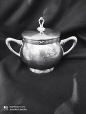 Zuccheriera in argento alto titolo art decò primissimi anni del XX° secolo